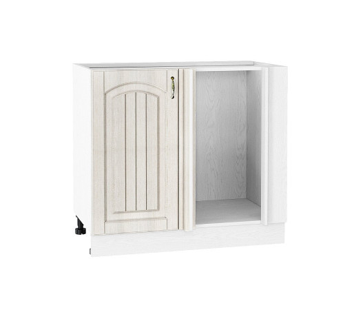 Шкаф нижний угловой Верона L, цвет: Ясень золото