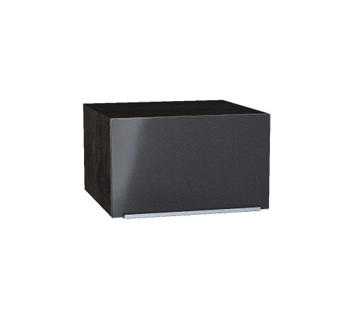 Шкаф верхний горизонтальный глубокий Фьюжн, цвет: Anthracite