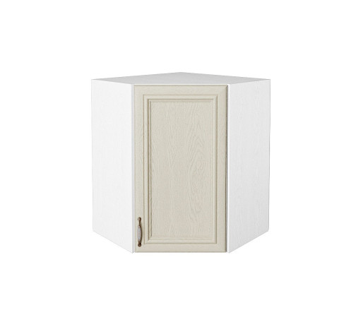 Шкаф верхний угловой Шале, цвет: Ivory