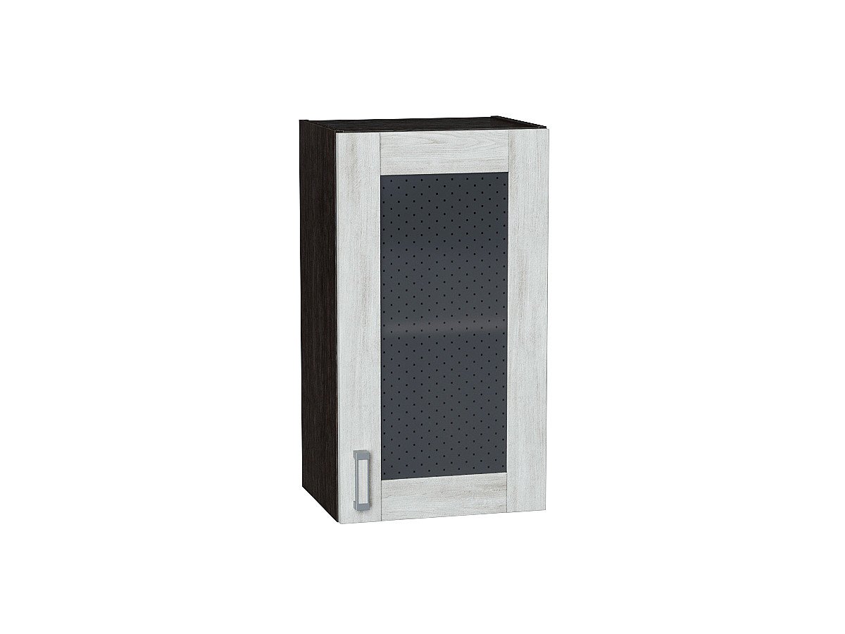 Шкаф верхний с 1-ой остекленной дверцей Лофт, цвет: Nordic Oak Шкаф верхний с 1-ой остекленной дверцей Лофт, цвет: Nordic Oak