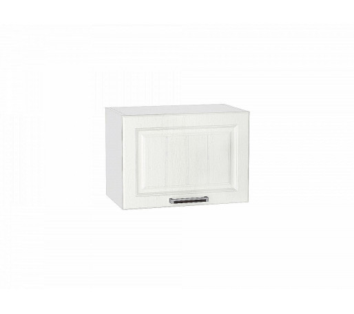 Шкаф верхний горизонтальный Прага, цвет: Белое дерево