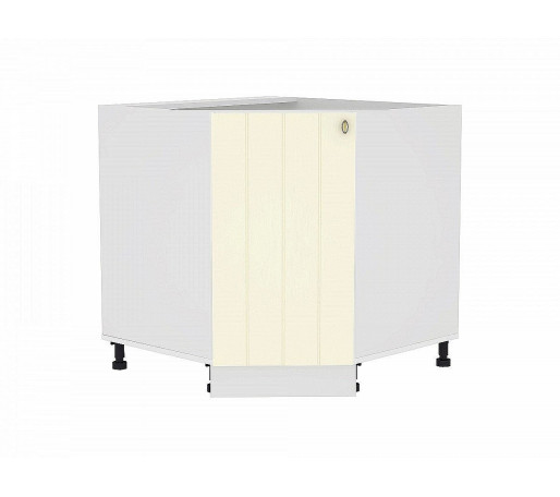 Шкаф нижний угловой (трапеция) Прованс, цвет: Ваниль