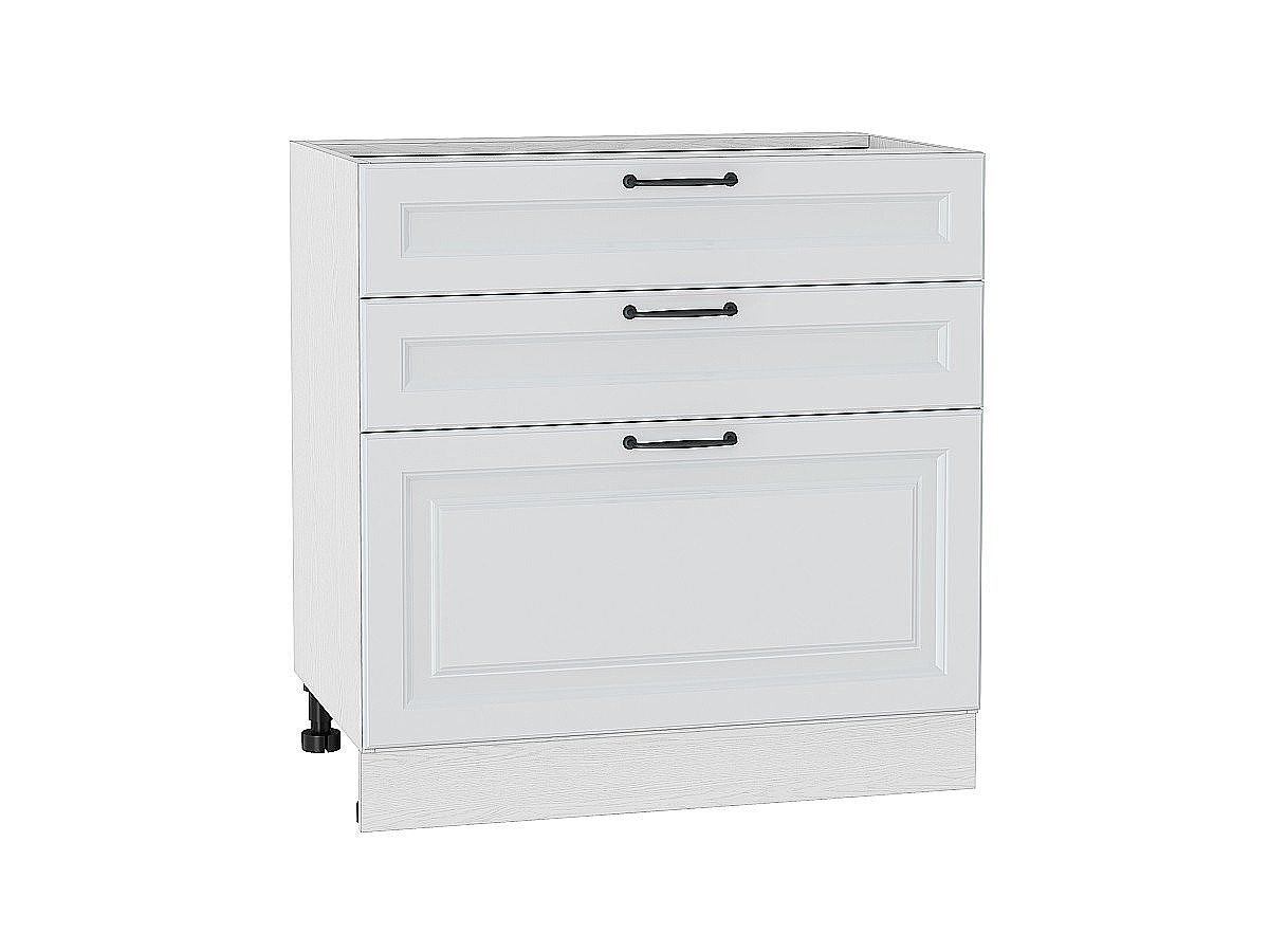 Шкаф нижний с 3-мя ящиками Ницца, цвет: Blanco Шкаф нижний с 3-мя ящиками Ницца, цвет: Blanco
