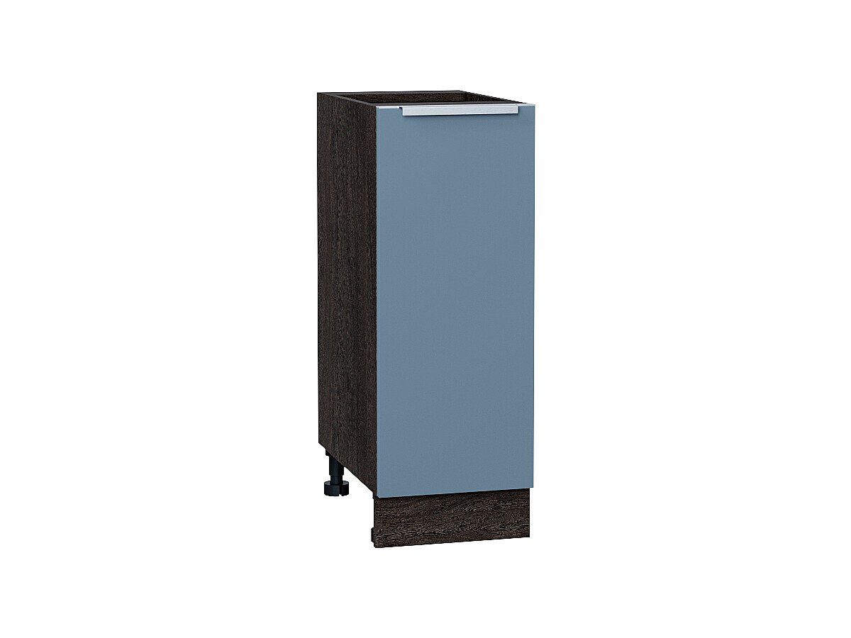 Шкаф нижний с 1-ой дверцей Фьюжн, цвет: Silky Blue Шкаф нижний с 1-ой дверцей Фьюжн, цвет: Silky Blue