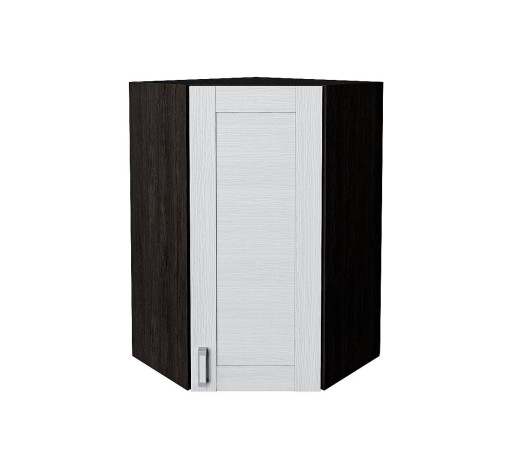 Шкаф верхний угловой Лофт, цвет: Snow Veralinga