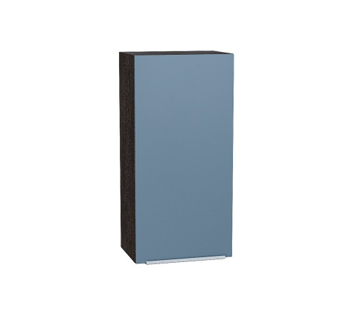 Шкаф верхний с 1-ой дверцей Фьюжн, цвет: Silky Blue