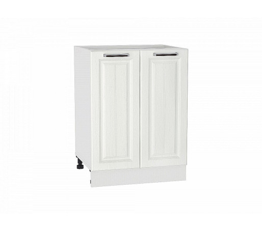 Шкаф нижний с 2-мя дверцами Прага, цвет: Белое дерево