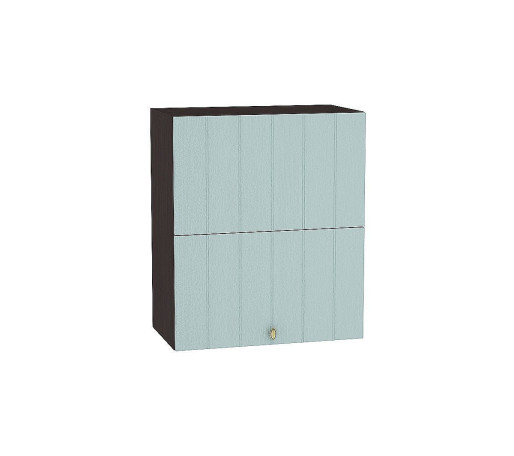 Шкаф верхний горизонтальный с подъемным механизмом Прованс, цвет: Голубой