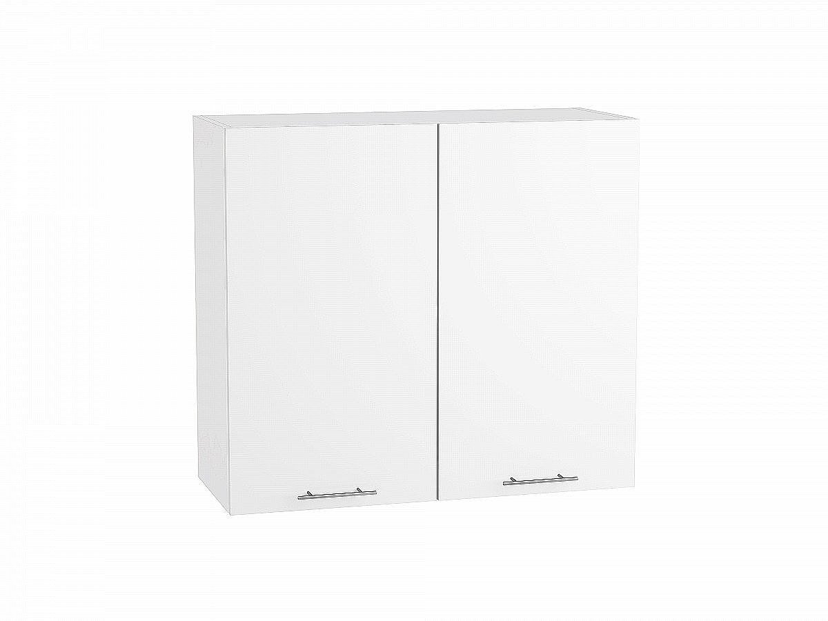 Шкаф верхний с 2-мя дверцами Валерия-М, цвет: Белый глянец Шкаф верхний с 2-мя дверцами Валерия-М, цвет: Белый глянец