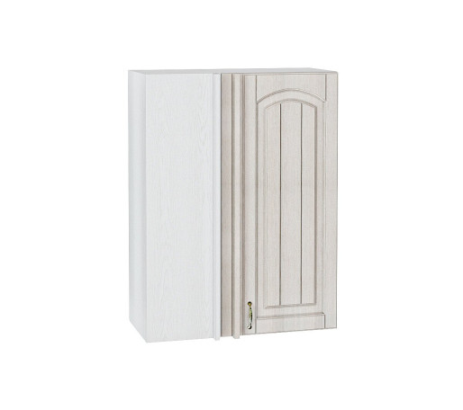 Шкаф верхний прямой угловой Верона R, цвет: Ясень золото