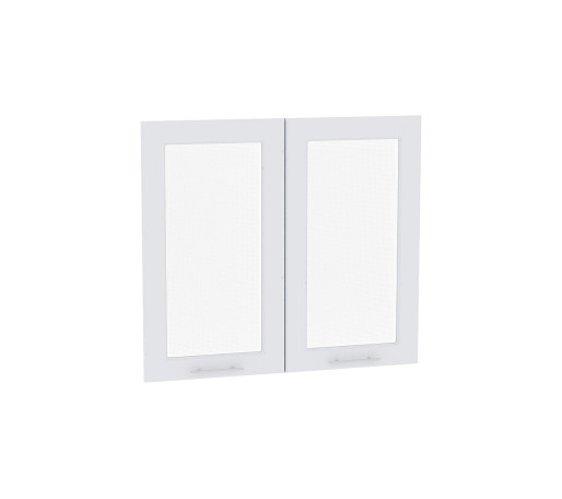 Комплект фасадов Ницца Royal со стеклом для каркаса Ф-55 В800, цвет: Blanco