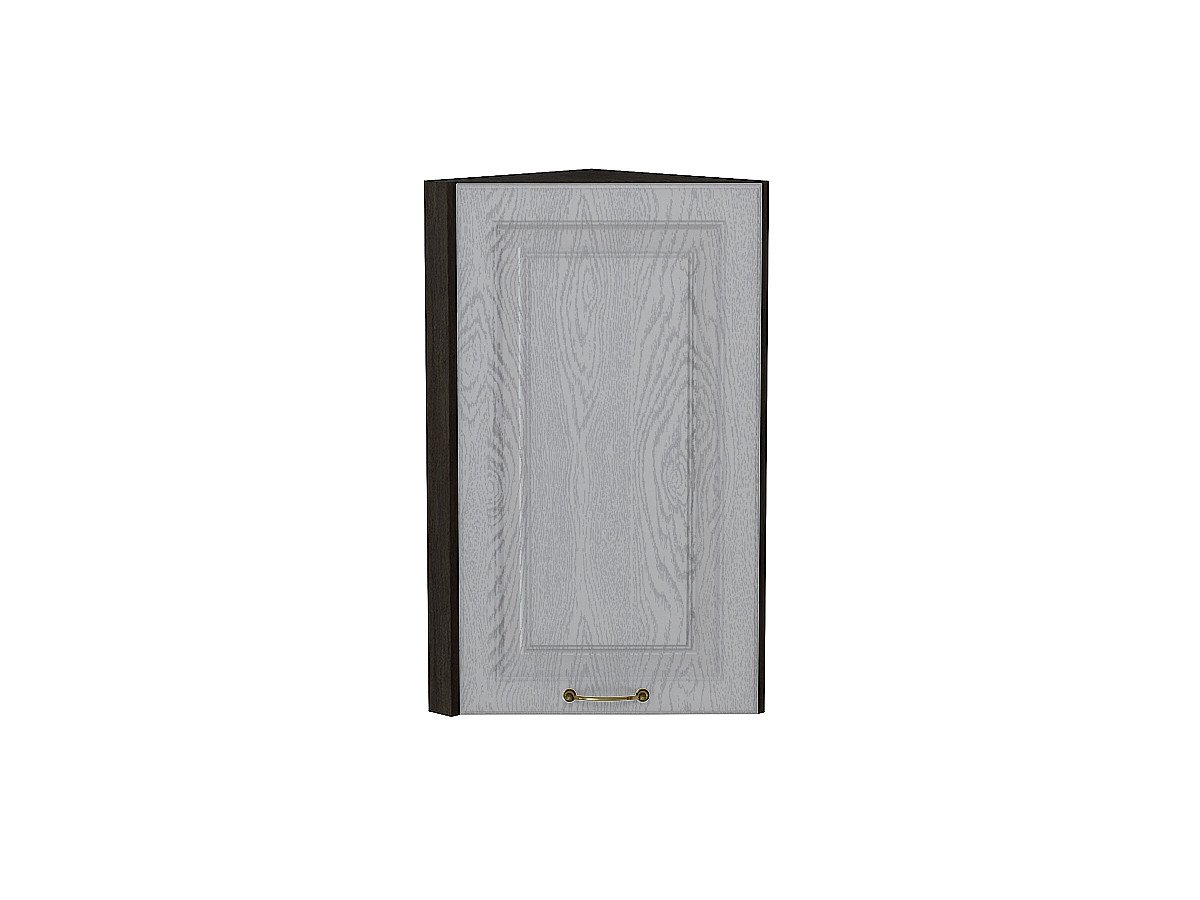 Шкаф верхний торцевой Ницца, цвет: Дуб серый Шкаф верхний торцевой Ницца, цвет: Дуб серый