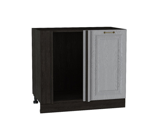 Шкаф нижний угловой Ницца, цвет: Дуб серый