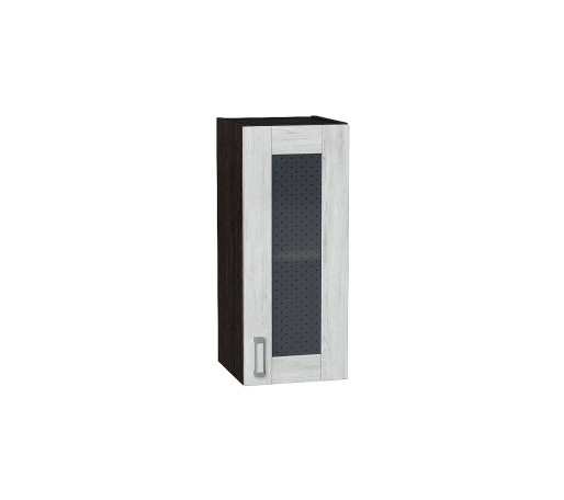 Шкаф верхний с 1-ой остекленной дверцей Лофт, цвет: Nordic Oak