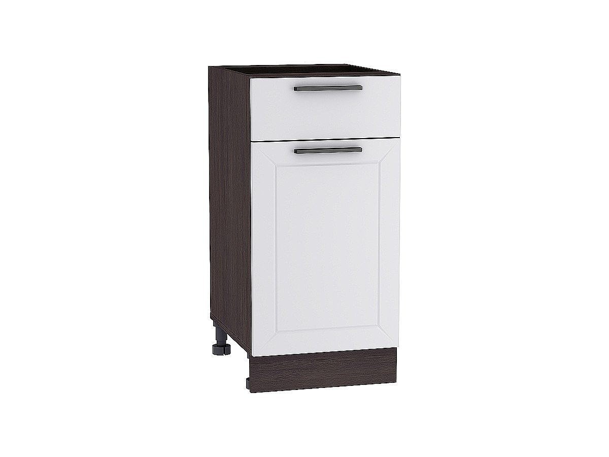 Шкаф нижний с 1-ой дверцей и ящиком Глетчер, цвет: Гейнсборо Силк Шкаф нижний с 1-ой дверцей и ящиком Глетчер, цвет: Гейнсборо Силк