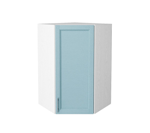 Шкаф верхний угловой Сканди, цвет: Sky Wood