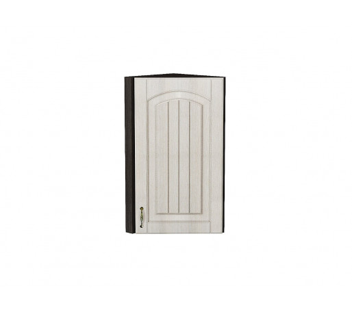 Шкаф верхний торцевой Верона R, цвет: Ясень золото