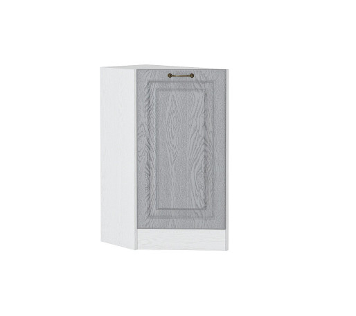 Шкаф нижний торцевой Ницца, цвет: Дуб серый