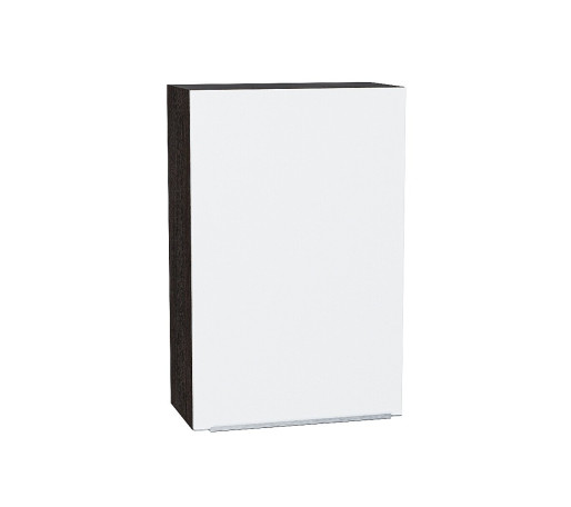 Шкаф верхний с 1-ой дверцей Фьюжн, цвет: Silky White