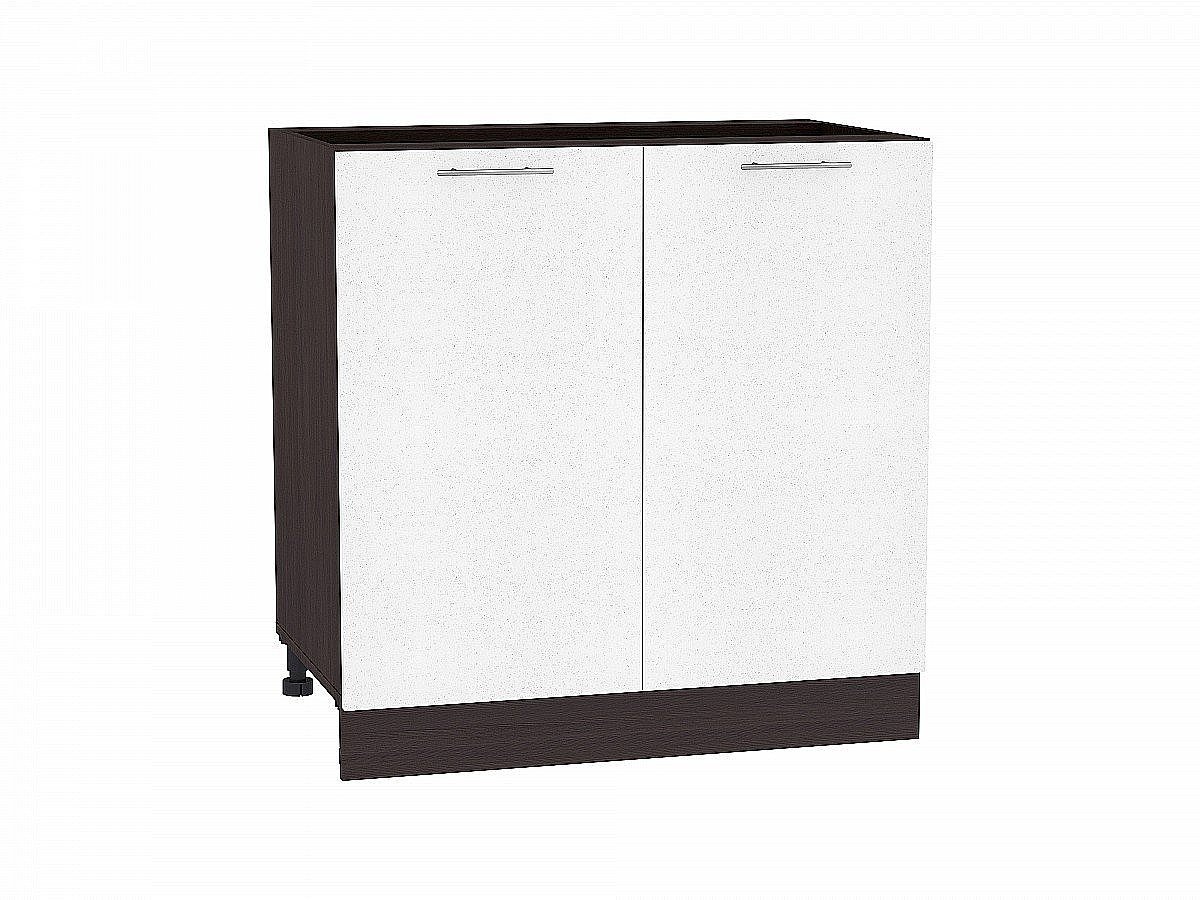 Шкаф нижний с 2-мя дверцами Валерия-М, цвет: Белый металлик Шкаф нижний с 2-мя дверцами Валерия-М, цвет: Белый металлик