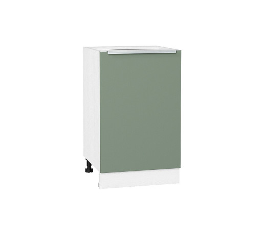 Шкаф нижний с 1-ой дверцей Фьюжн, цвет: Silky Mint