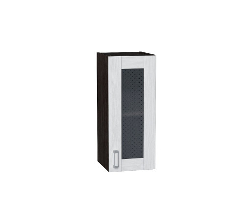 Шкаф верхний с 1-ой остекленной дверцей Лофт, цвет: Snow Veralinga