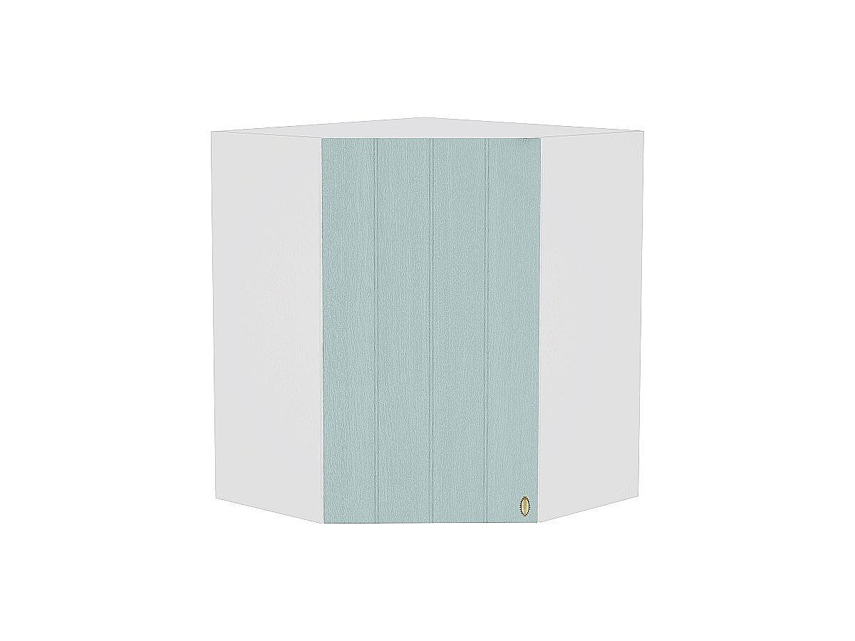 Шкаф верхний угловой Прованс, цвет: Голубой Шкаф верхний угловой Прованс, цвет: Голубой