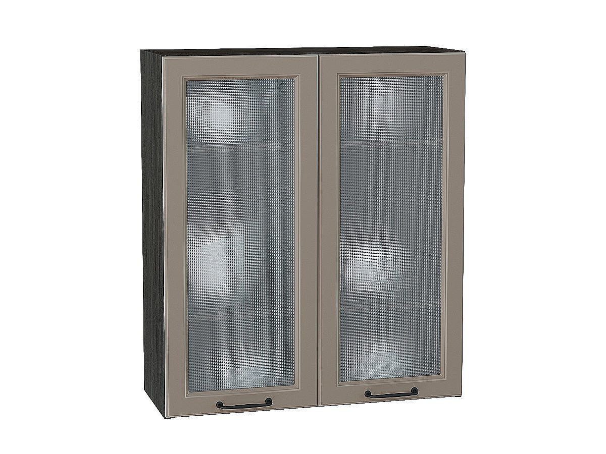 Шкаф верхний с 2-мя остекленными дверцами Ницца, цвет: Omnia Шкаф верхний с 2-мя остекленными дверцами Ницца, цвет: Omnia