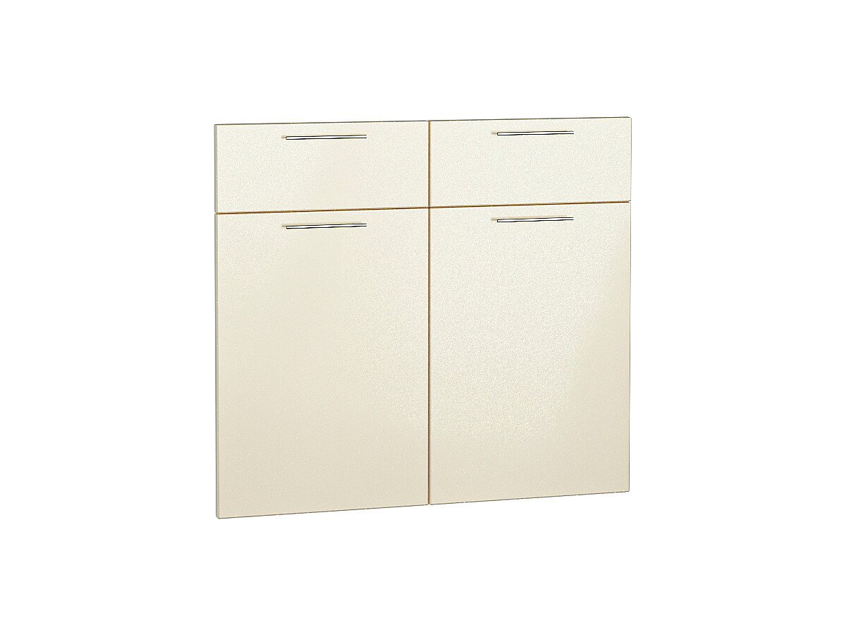 Комплект фасадов Валерия-М для каркаса Ф-51 Н801, цвет: Бежевый металлик Комплект фасадов Валерия-М для каркаса Ф-51 Н801, цвет: Бежевый металлик