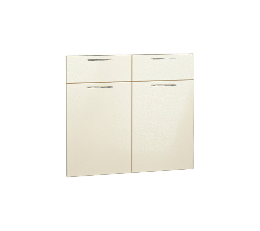 Комплект фасадов Валерия-М для каркаса Ф-51 Н801, цвет: Бежевый металлик