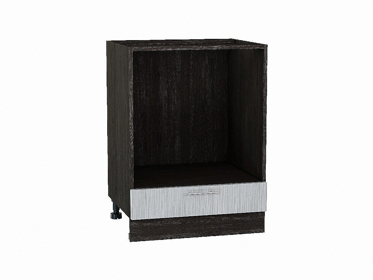 Шкаф нижний под духовку Валерия-М, цвет: Серый металлик дождь светлый Шкаф нижний под духовку Валерия-М, цвет: Серый металлик дождь светлый