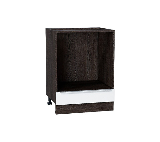 Шкаф нижний под духовку Фьюжн, цвет: Silky White