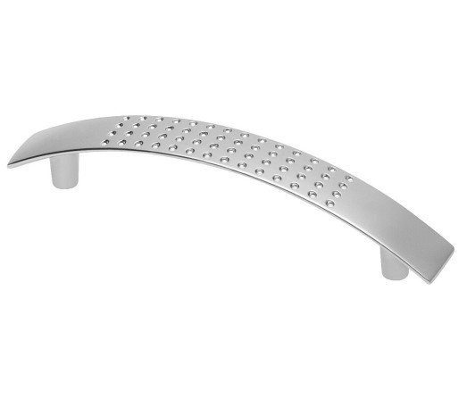 Ручка скоба мебельная С-6, цвет: Металлик (3)