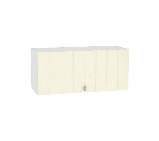 Шкаф верхний горизонтальный глубокий Прованс, цвет: Ваниль