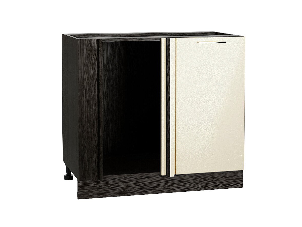 Шкаф нижний угловой Валерия-М, цвет: Бежевый металлик Шкаф нижний угловой Валерия-М, цвет: Бежевый металлик