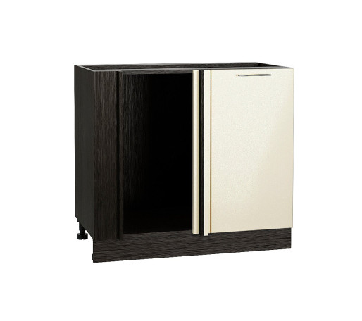 Шкаф нижний угловой Валерия-М, цвет: Бежевый металлик