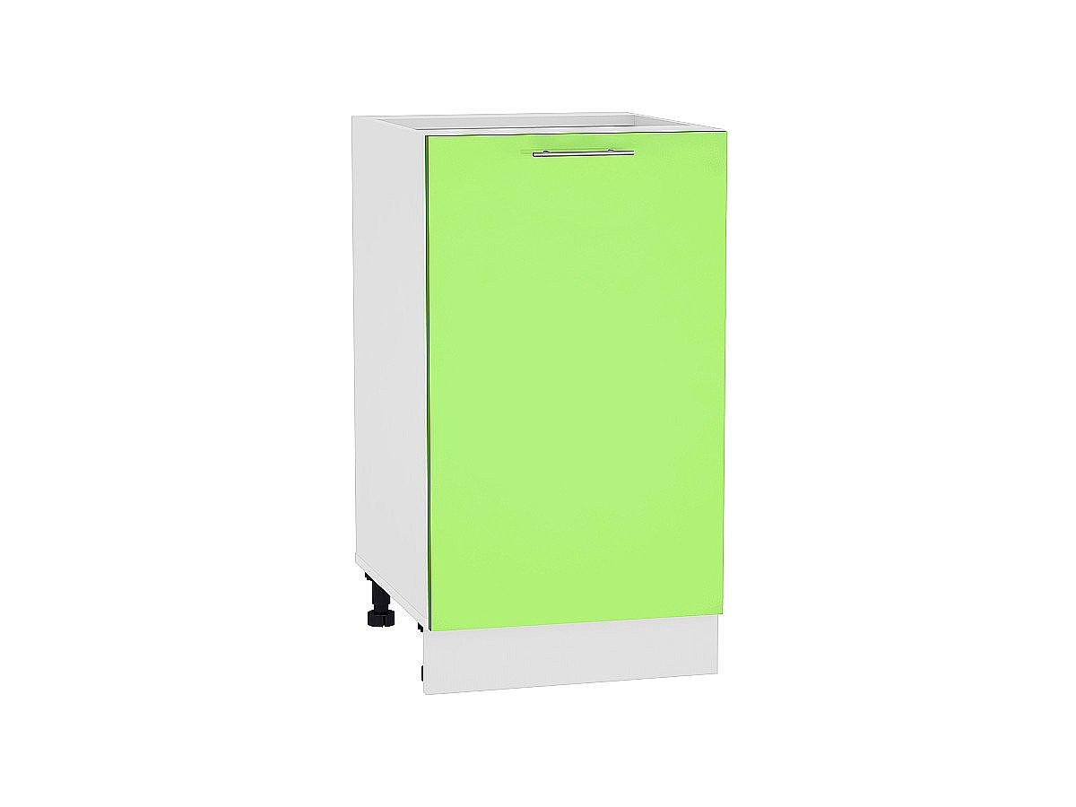 Шкаф нижний с 1-ой дверцей Валерия-М, цвет: Салатовый глянец Шкаф нижний с 1-ой дверцей Валерия-М, цвет: Салатовый глянец