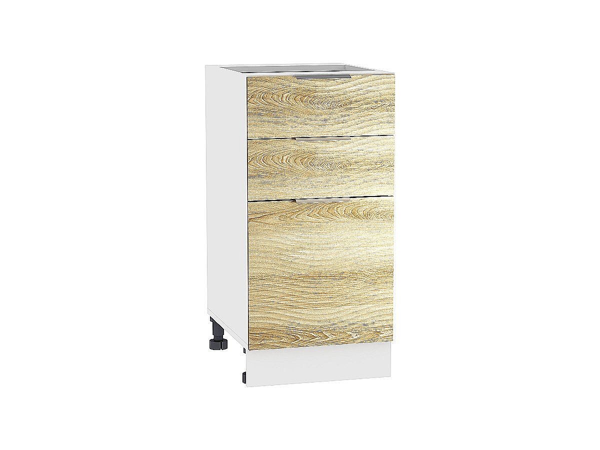 Шкаф нижний с 3-мя ящиками Терра W, цвет: Ель Карпатская Шкаф нижний с 3-мя ящиками Терра W, цвет: Ель Карпатская