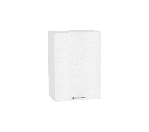 Шкаф верхний с 1-ой дверцей Валерия-М, цвет: Белый металлик