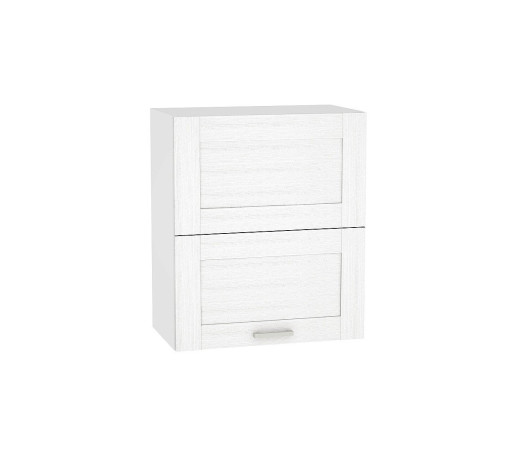 Шкаф верхний горизонтальный с подъемным механизмом Лофт, цвет: Snow Veralinga