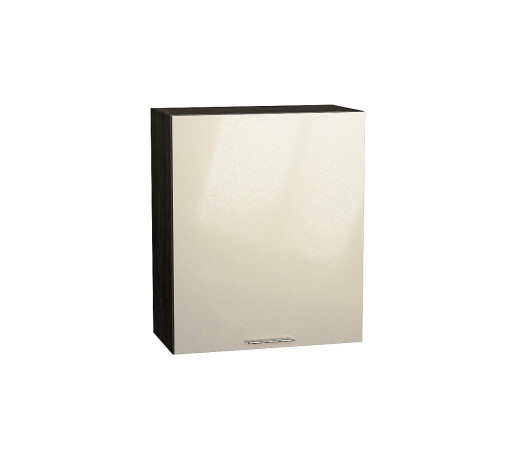 Шкаф верхний с 1-ой дверцей Валерия-М, цвет: Бежевый металлик