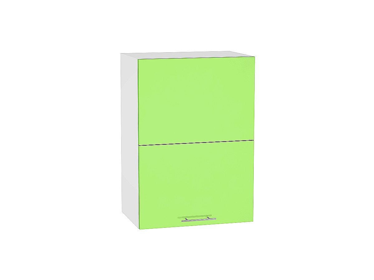 Шкаф верхний горизонтальный с подъемным механизмом Валерия-М, цвет: Салатовый глянец Шкаф верхний горизонтальный с подъемным механизмом Валерия-М, цвет: Салатовый глянец