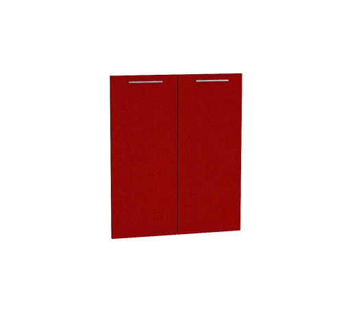 Комплект фасадов Валерия-М для каркаса Ф-40Н В609, цвет: Гранатовый металлик