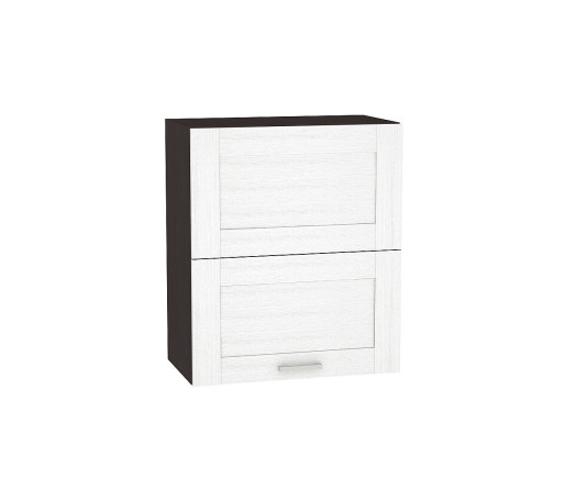 Шкаф верхний горизонтальный с подъемным механизмом Лофт, цвет: Snow Veralinga