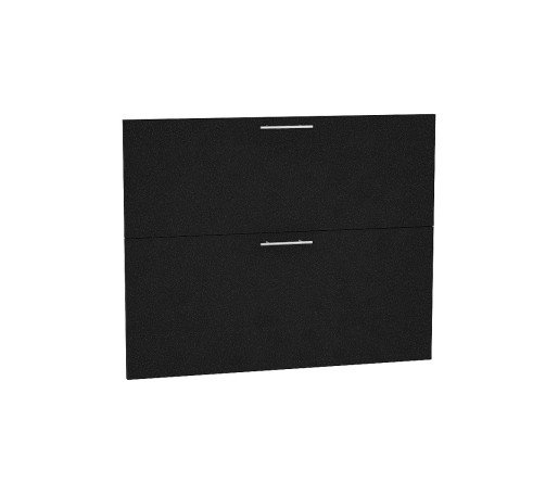 Комплект фасадов Валерия-М для каркаса Ф-52 Н802, цвет: Черный металлик