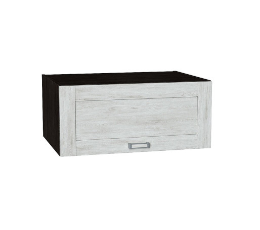 Шкаф верхний горизонтальный глубокий Лофт, цвет: Nordic Oak