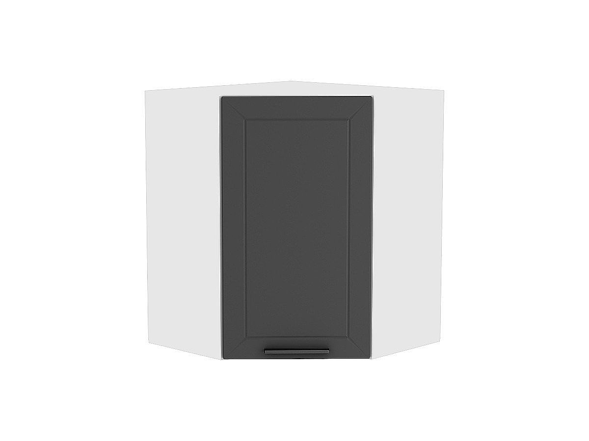 Шкаф верхний угловой Глетчер, цвет: Маренго Силк Шкаф верхний угловой Глетчер, цвет: Маренго Силк