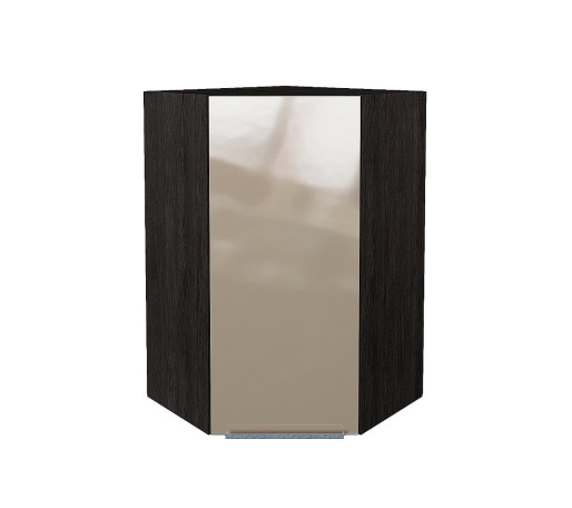 Шкаф верхний угловой Фьюжн, цвет: Gallant