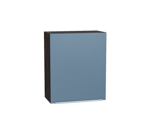 Шкаф верхний с 1-ой дверцей Фьюжн, цвет: Silky Blue