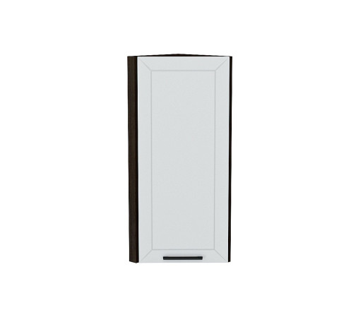 Шкаф верхний торцевой Глетчер, цвет: Гейнсборо Силк